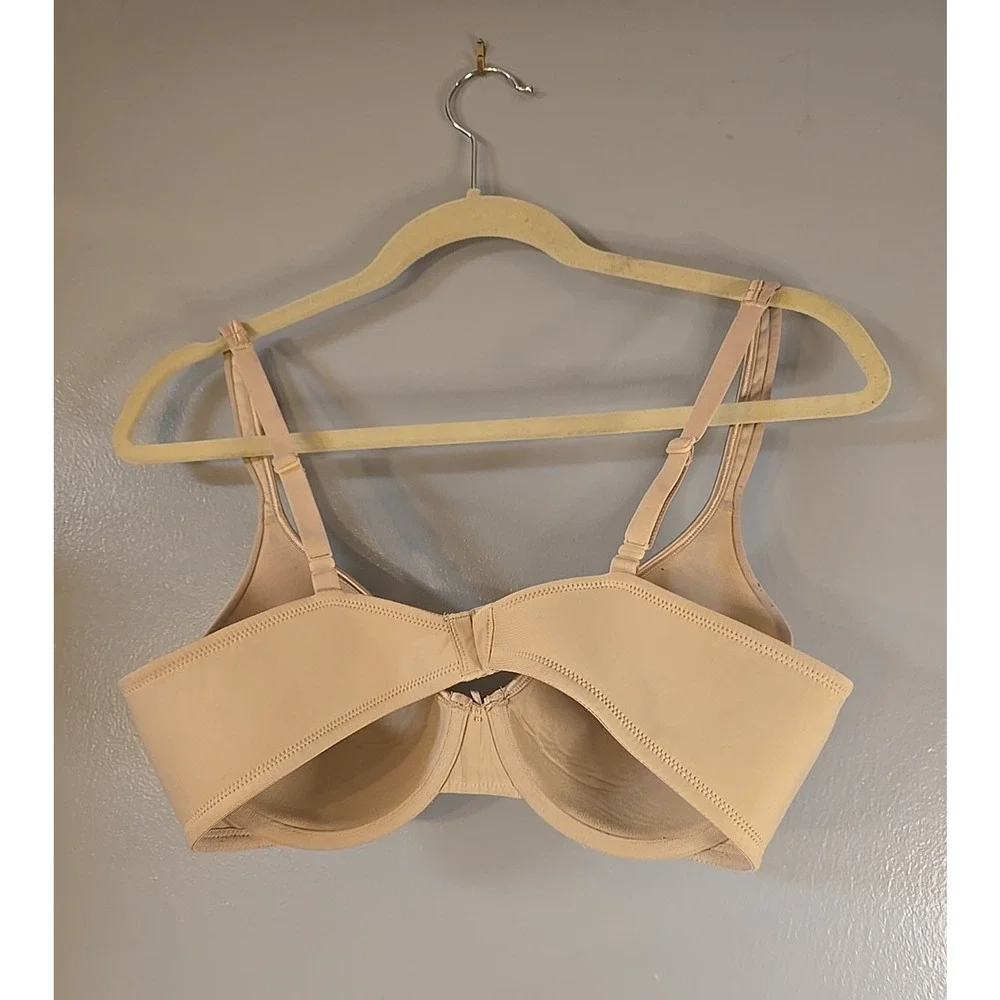 Vanity Fair‎ Body Caress Tan Full Coverage Underwire T-Shirt Bra Size 36D